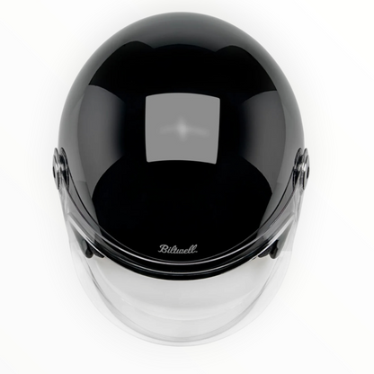 Biltwell ビルトウェル ”TAHOE" ジェットヘルメット Gloss Black【装飾品】