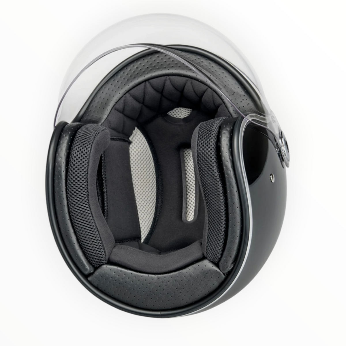 Biltwell ビルトウェル ”TAHOE" ジェットヘルメット Gloss Black【装飾品】
