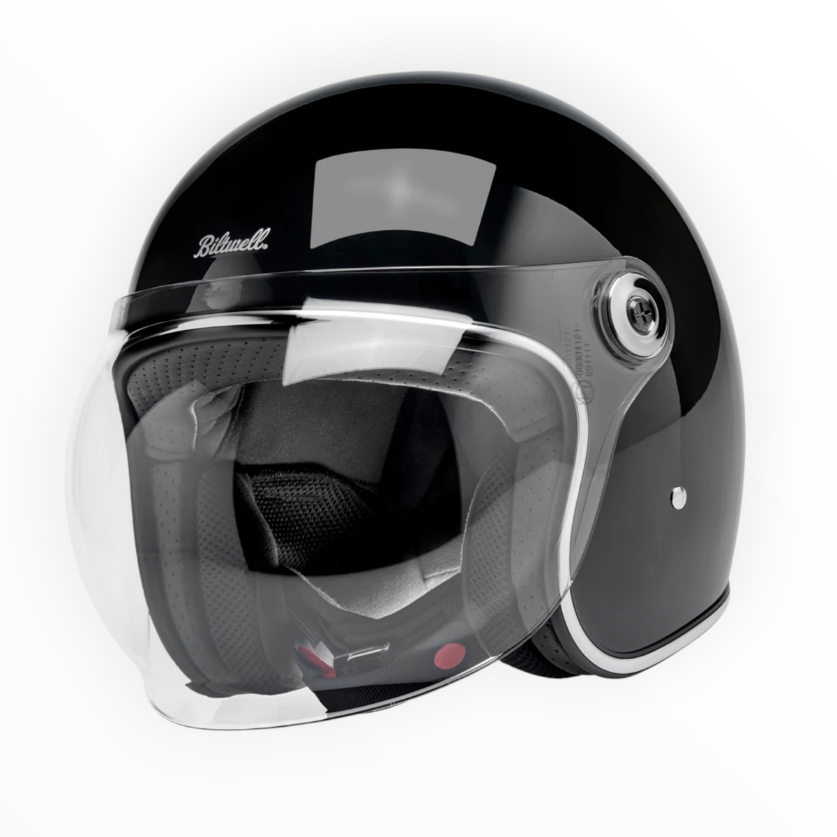 Biltwell ビルトウェル ”TAHOE" ジェットヘルメット Gloss Black【装飾品】