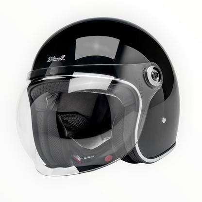 Biltwell ビルトウェル ”TAHOE" ジェットヘルメット Gloss Black【装飾品】
