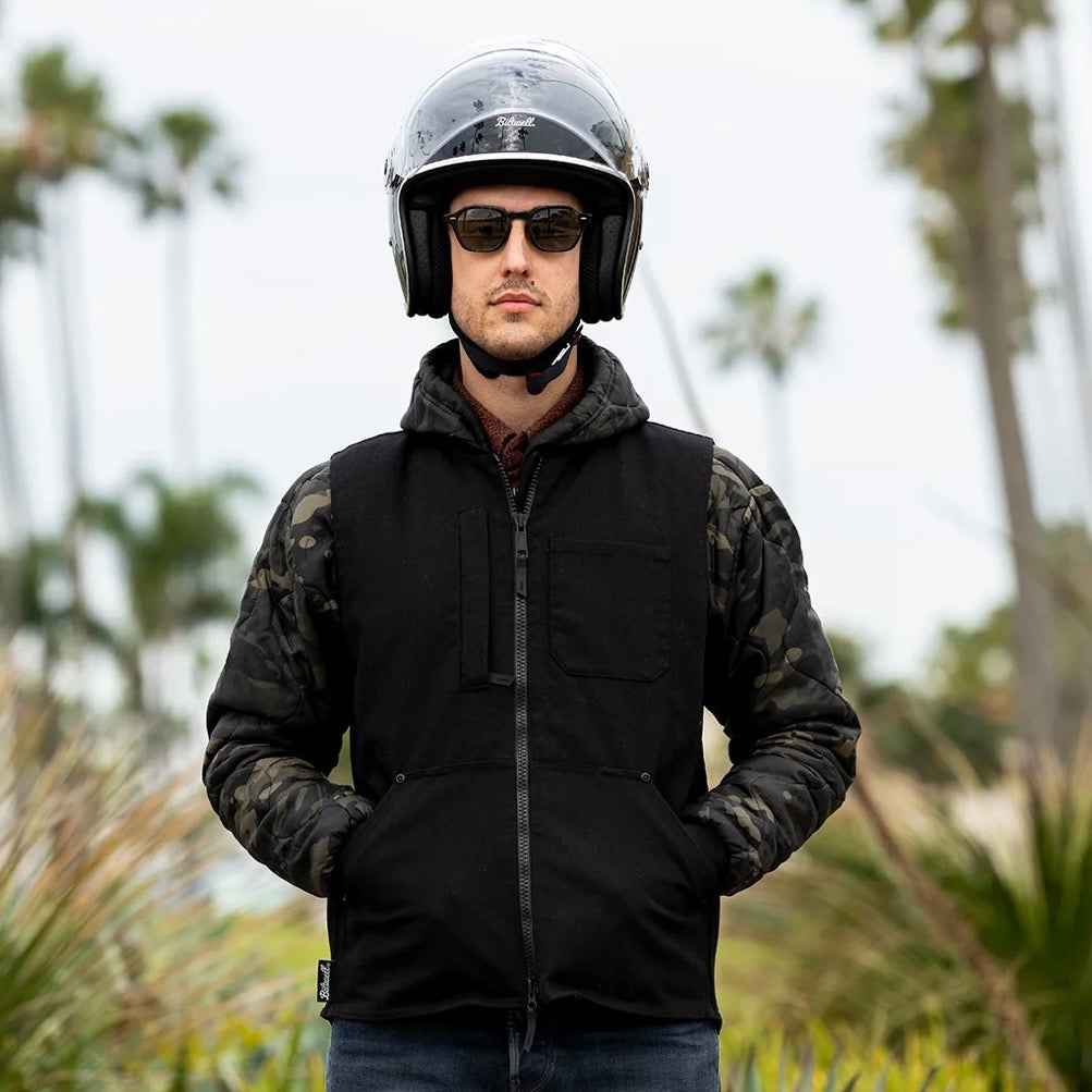 Biltwell ビルトウェル ”TAHOE" ジェットヘルメット Gloss Black【装飾品】