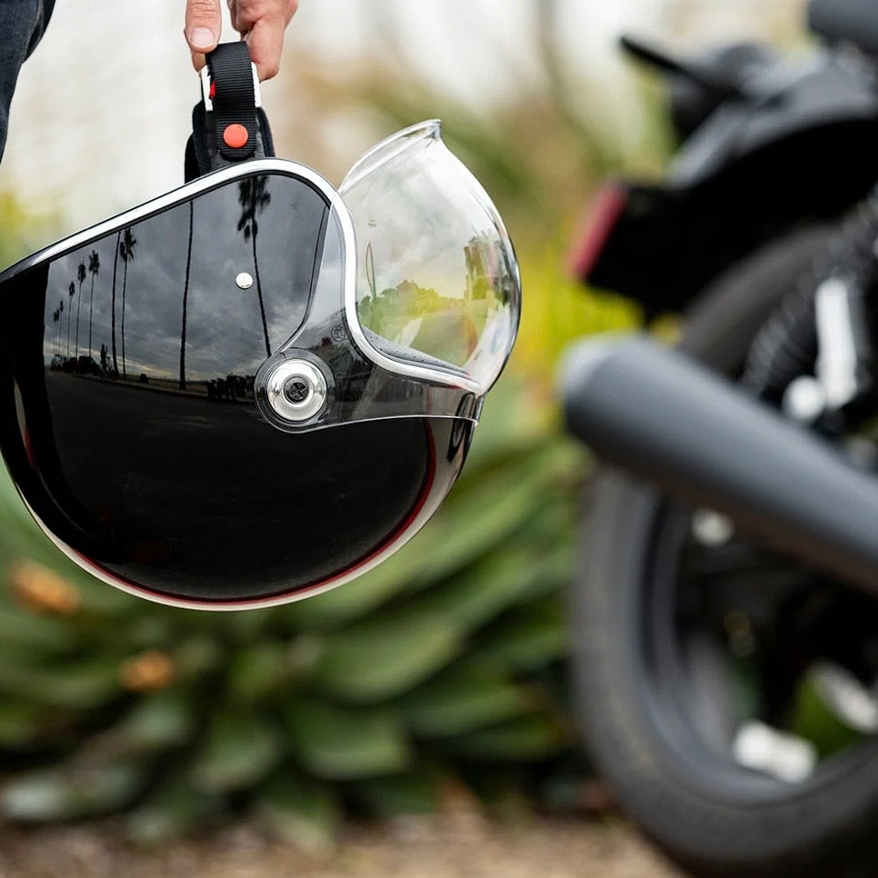 Biltwell ビルトウェル ”TAHOE" ジェットヘルメット Gloss Black【装飾品】