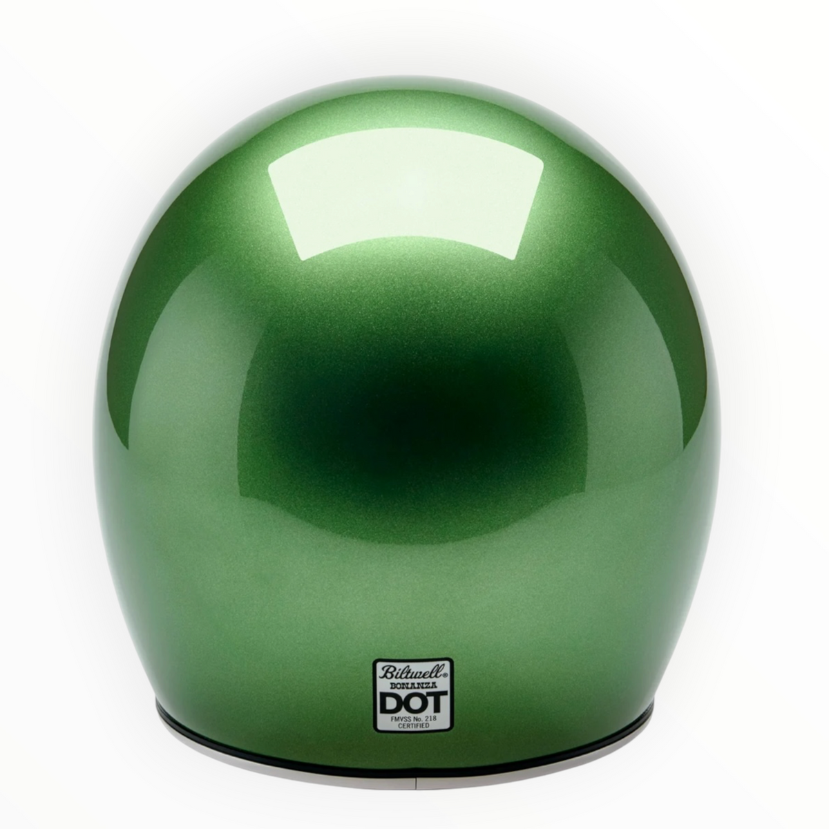 Biltwell ビルトウェル ”BONANZA" ジェットヘルメット  Metallic Irish Green【装飾品】