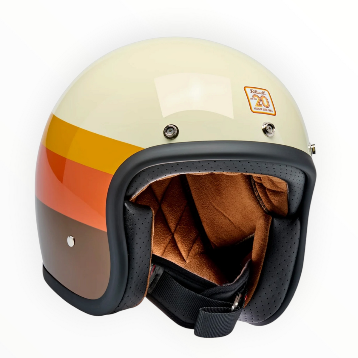 Biltwell ビルトウェル ”BONANZA" ジェットヘルメット   20th Anniversary【装飾品】