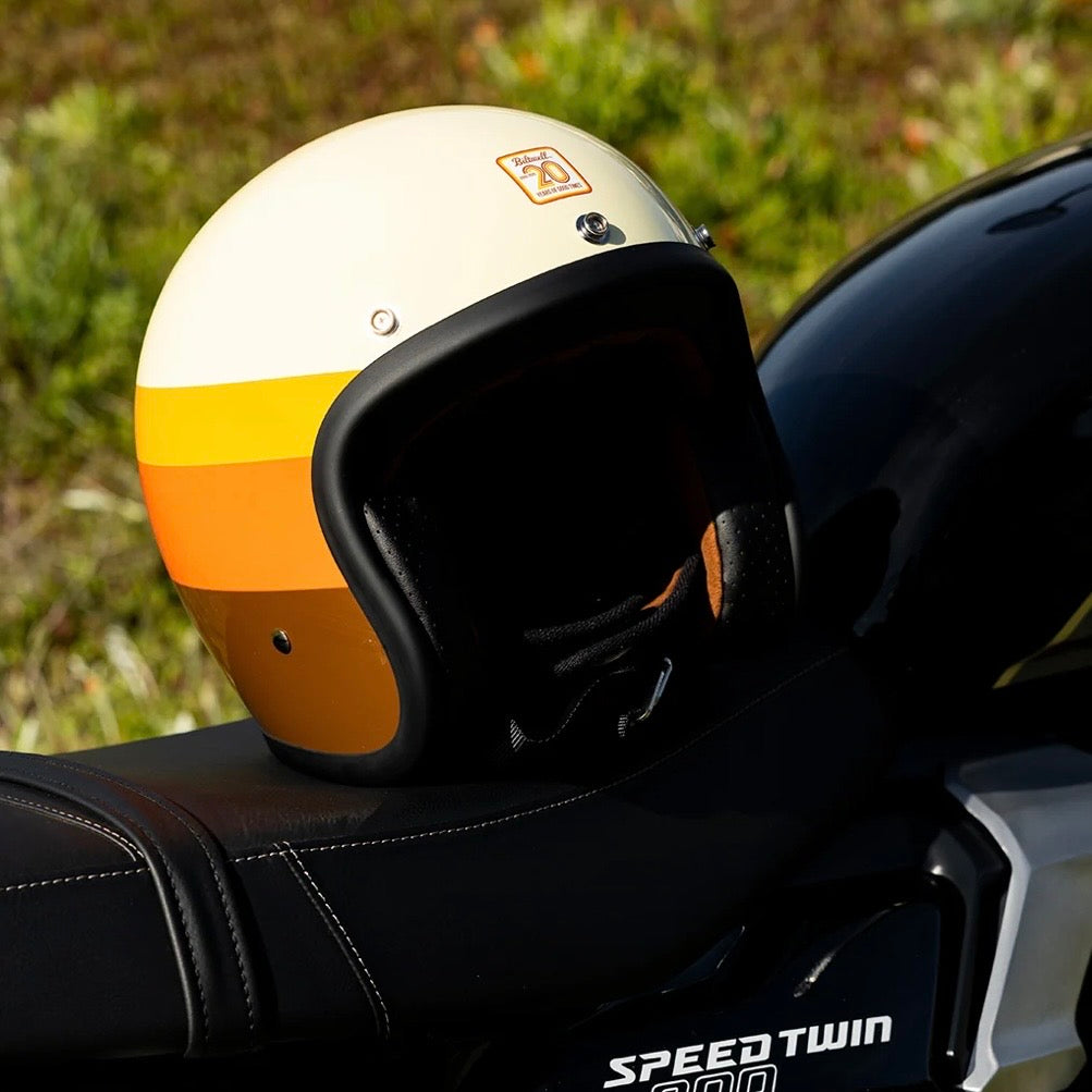 Biltwell ビルトウェル ”BONANZA" ジェットヘルメット   20th Anniversary【装飾品】