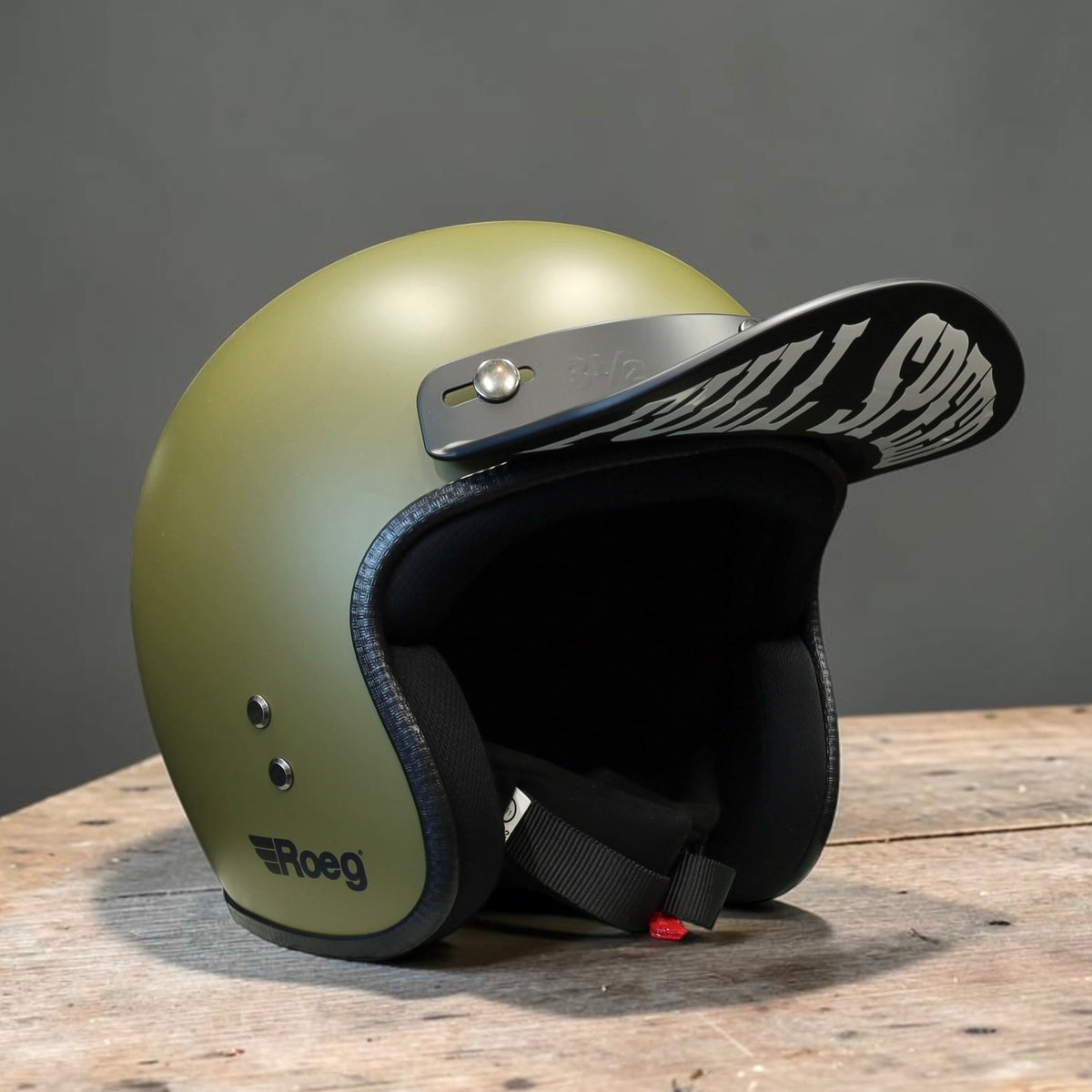 【13 1/2 サーティーアンドアハーフ】"Scum helmet peak" バイザー 4色