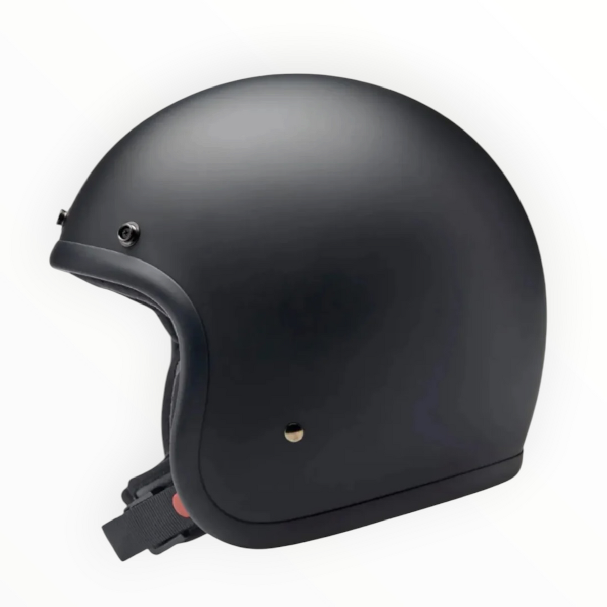 Biltwell ビルトウェル ”BONANZA" ジェットヘルメット  Flat Black【装飾品】