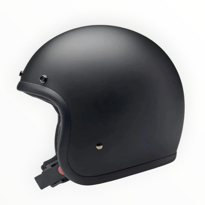Biltwell ビルトウェル ”BONANZA" ジェットヘルメット  Flat Black【装飾品】