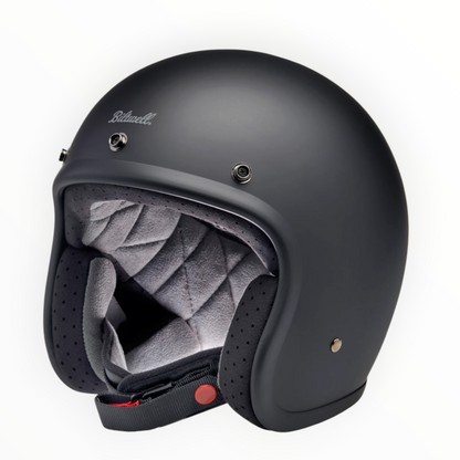 Biltwell ビルトウェル ”BONANZA" ジェットヘルメット  Flat Black【装飾品】
