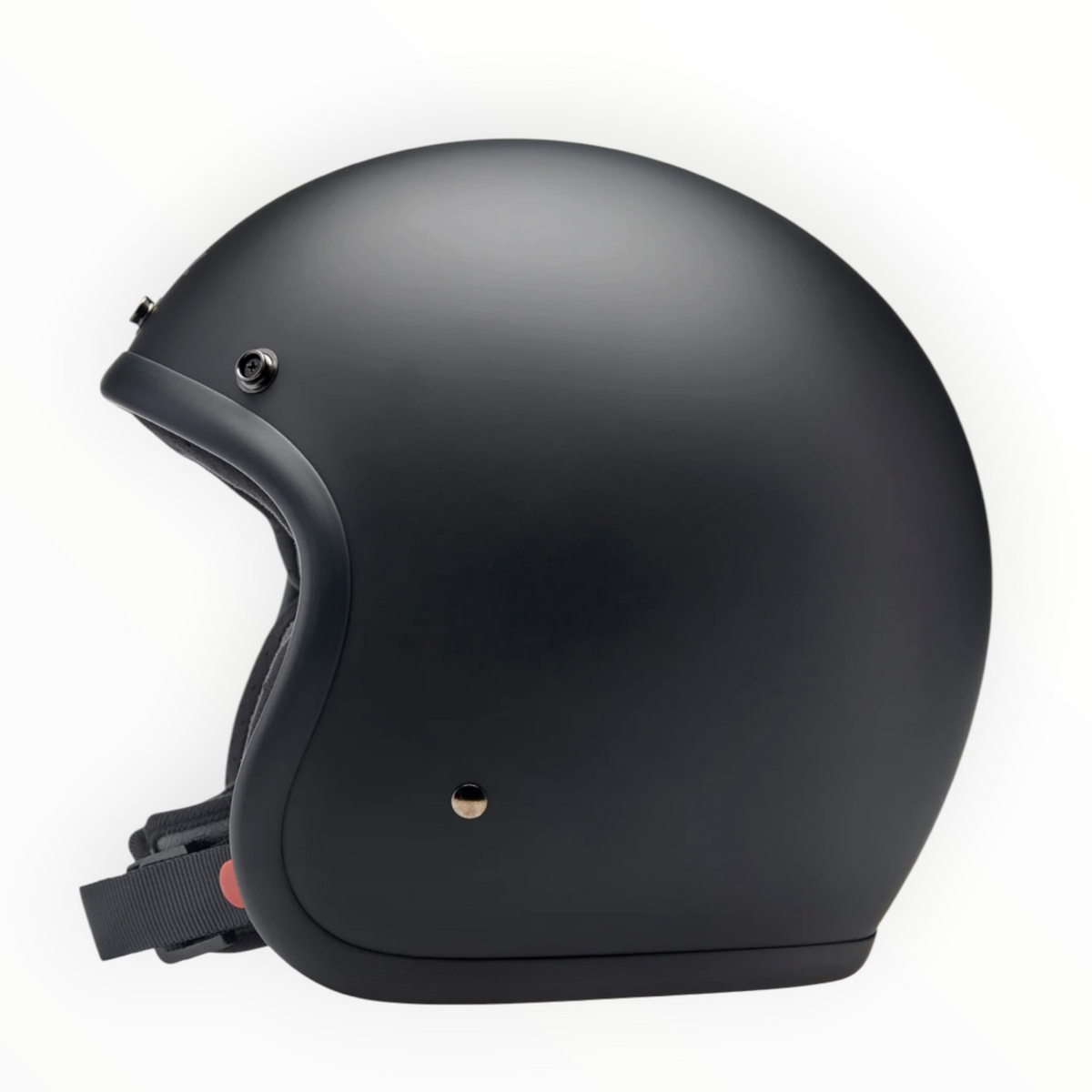 Biltwell ビルトウェル ”BONANZA" ジェットヘルメット  Flat Black【装飾品】