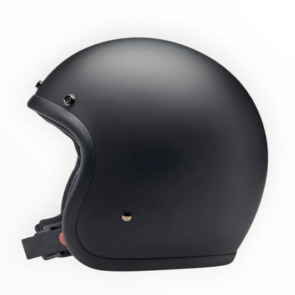 Biltwell ビルトウェル ”BONANZA" ジェットヘルメット  Flat Black【装飾品】