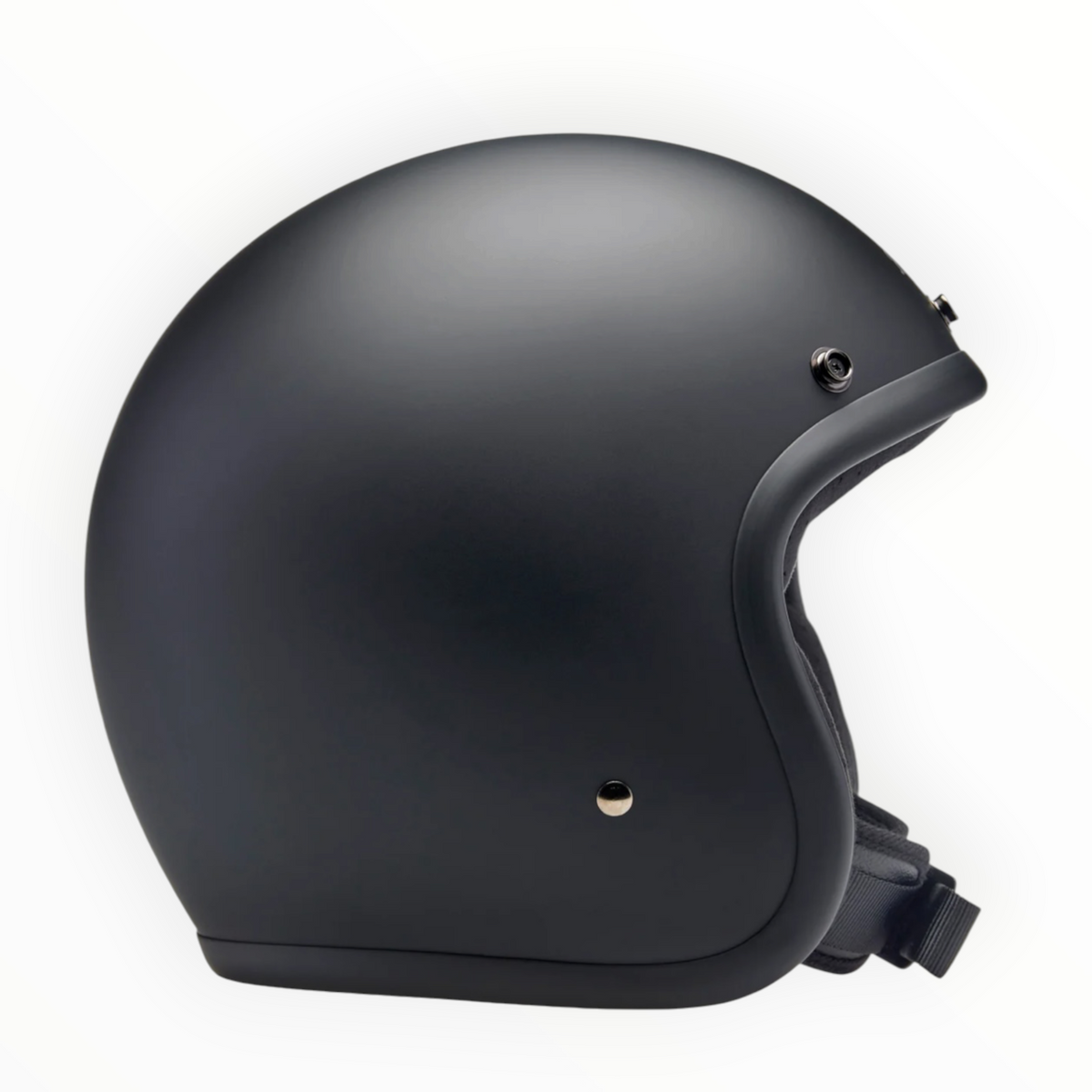 Biltwell ビルトウェル ”BONANZA" ジェットヘルメット  Flat Black【装飾品】