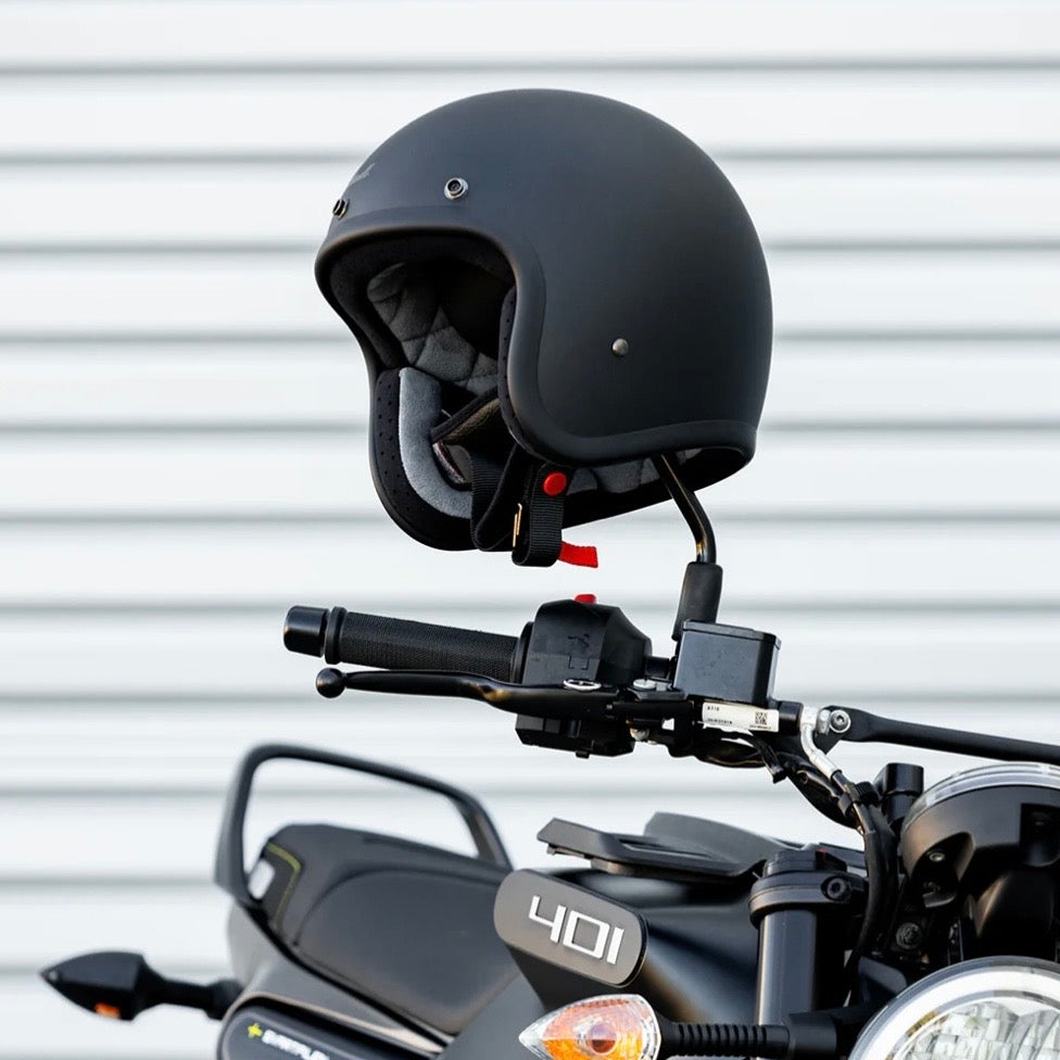 Biltwell ビルトウェル ”BONANZA" ジェットヘルメット  Flat Black【装飾品】
