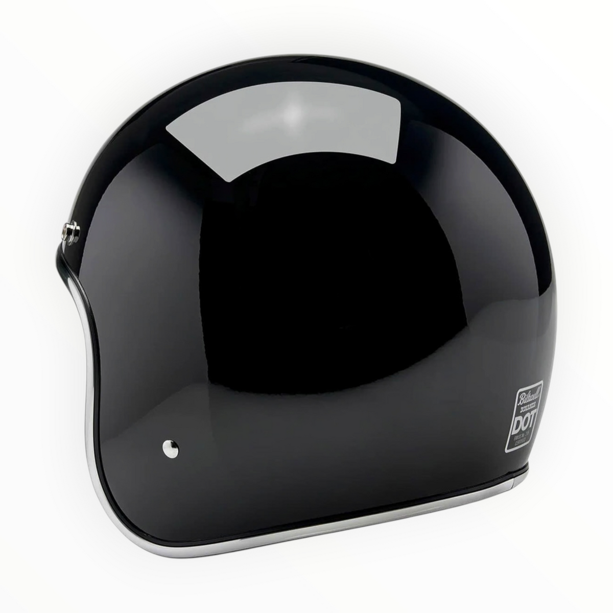 Biltwell ビルトウェル ”BONANZA" ジェットヘルメットGloss Black【装飾品】