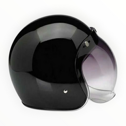 Biltwell ビルトウェル ”BONANZA" ジェットヘルメットGloss Black【装飾品】