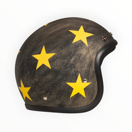 DMD ジェットヘルメット【RETROシリーズ】　”STARS”  装飾品