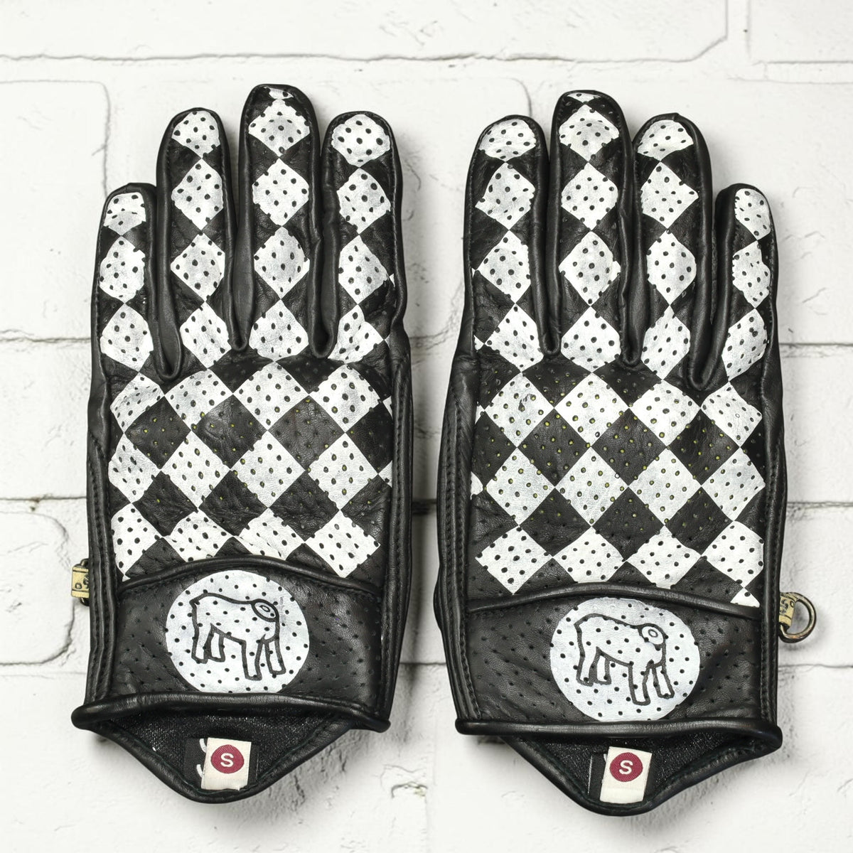 HOLYFREEDOM ホーリーフリーダム パンチングレザーグローブ "BULLIT GLOVES 2026" 【ホワイト/ブラック】