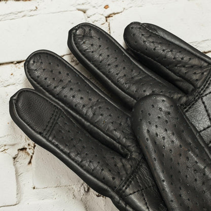 HOLYFREEDOM ホーリーフリーダム パンチングレザーグローブ "BULLIT GLOVES 2026" 【ホワイト/ブラック】