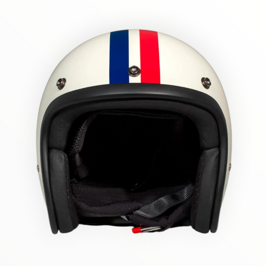 DMD ジェットヘルメット【RETROシリーズ】　”TRIPLE”  装飾品