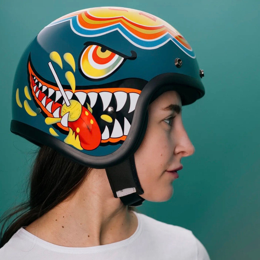 DMD ジェットヘルメット【RETROシリーズ】　”LOLLIPOP”  装飾品