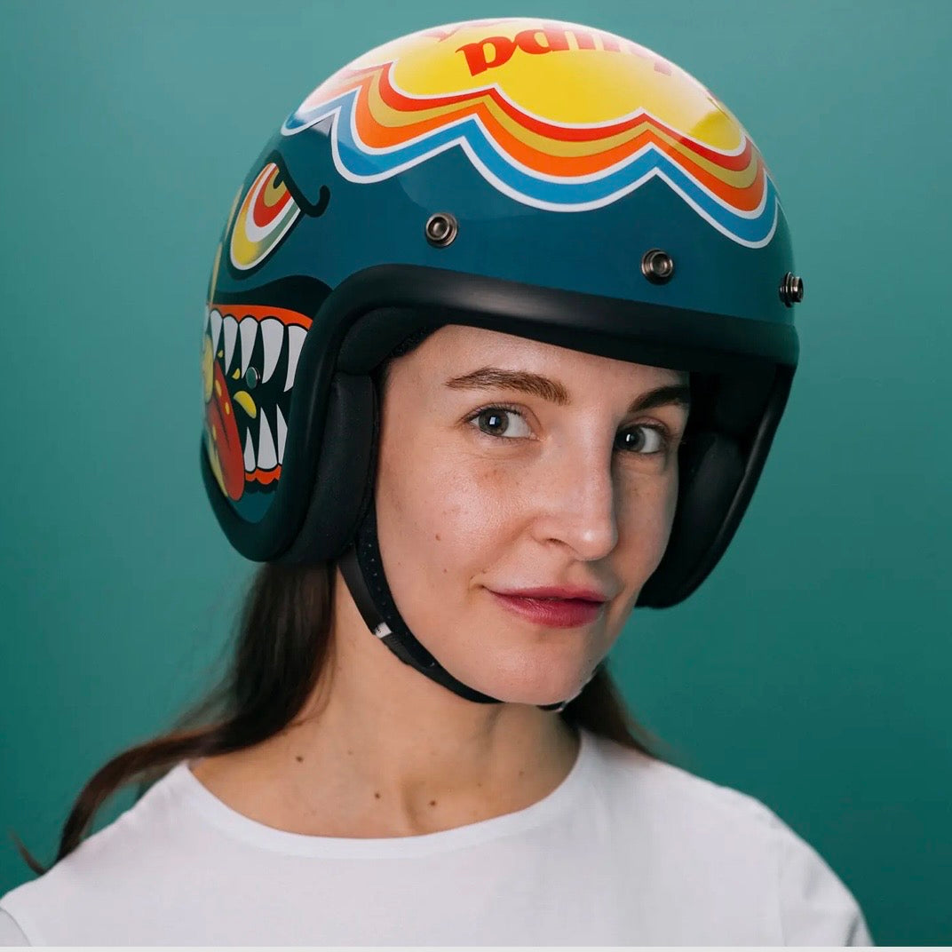 DMD ジェットヘルメット【RETROシリーズ】　”LOLLIPOP”  装飾品