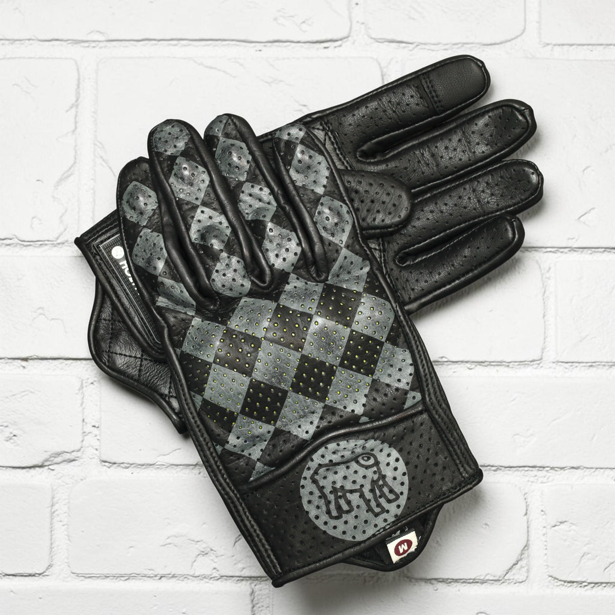 HOLYFREEDOM ホーリーフリーダム パンチングレザーグローブ "BULLIT GREY GLOVES 2026" 【グレー/ブラック】