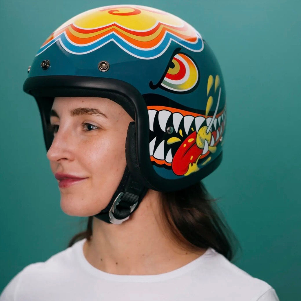 DMD ジェットヘルメット【RETROシリーズ】　”LOLLIPOP”  装飾品