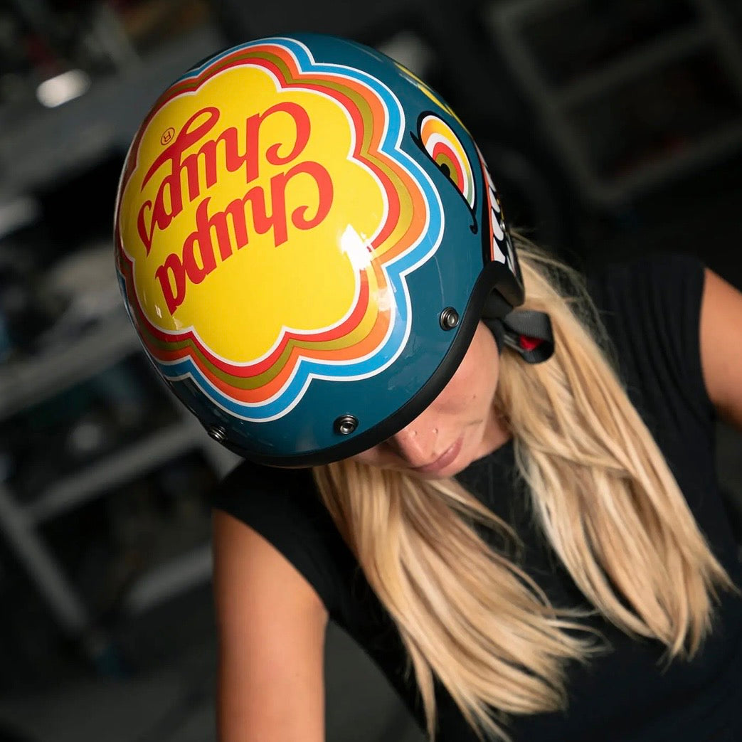 DMD ジェットヘルメット【RETROシリーズ】　”LOLLIPOP”  装飾品