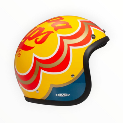 DMD ジェットヘルメット【RETROシリーズ】　”CANDY”  装飾品