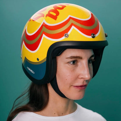 DMD ジェットヘルメット【RETROシリーズ】　”CANDY”  装飾品