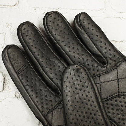 HOLYFREEDOM ホーリーフリーダム パンチングレザーグローブ "BULLIT YELLOW GLOVES 2026" 【イエロー/ブラック】