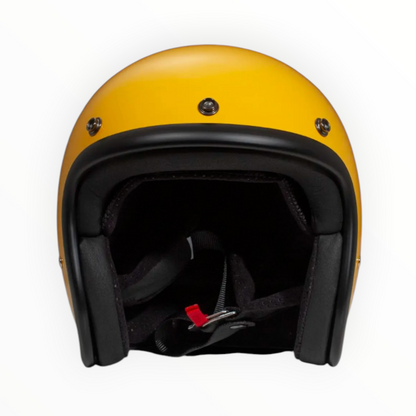 DMD ジェットヘルメット【RETROシリーズ】　”YELLOW”  装飾品