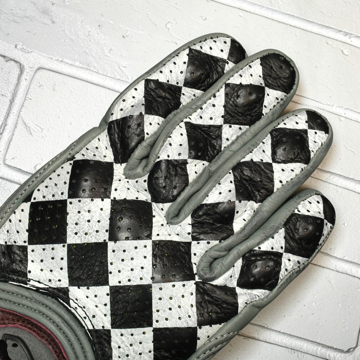 HOLYFREEDOM ホーリーフリーダム パンチングレザーグローブ "BULLIT TOMBA GLOVES"