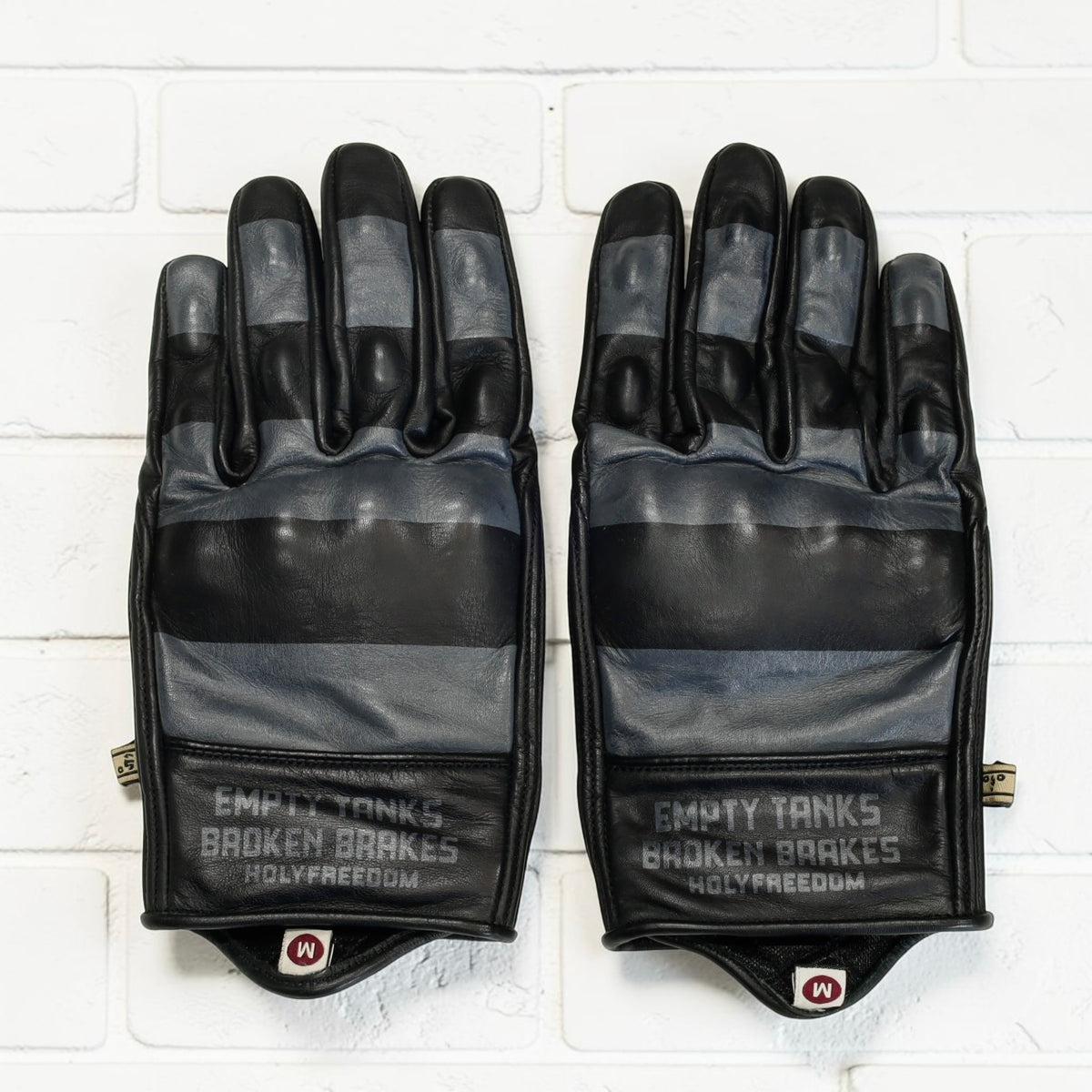 HOLYFREEDOM ホーリーフリーダム レザーグローブ "DALTON GREYGLOVES" 【グレー/ブラック】