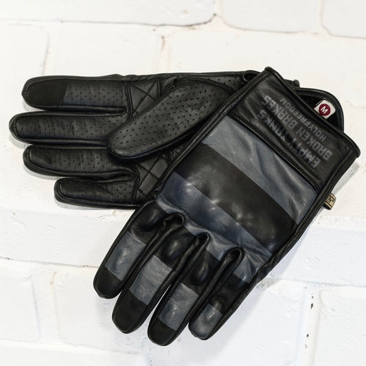 HOLYFREEDOM ホーリーフリーダム レザーグローブ "DALTON GREYGLOVES" 【グレー/ブラック】