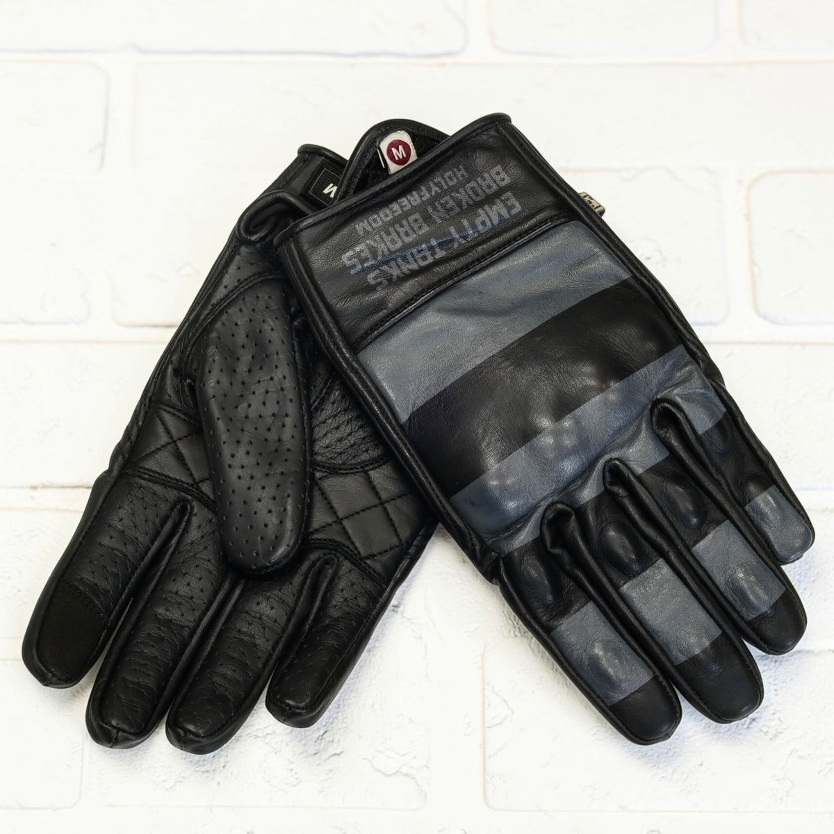 HOLYFREEDOM ホーリーフリーダム レザーグローブ "DALTON GREYGLOVES" 【グレー/ブラック】