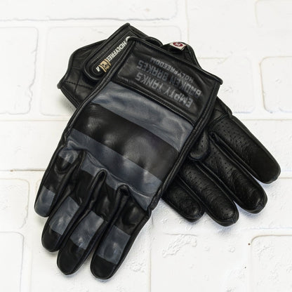 HOLYFREEDOM ホーリーフリーダム レザーグローブ "DALTON GREYGLOVES" 【グレー/ブラック】