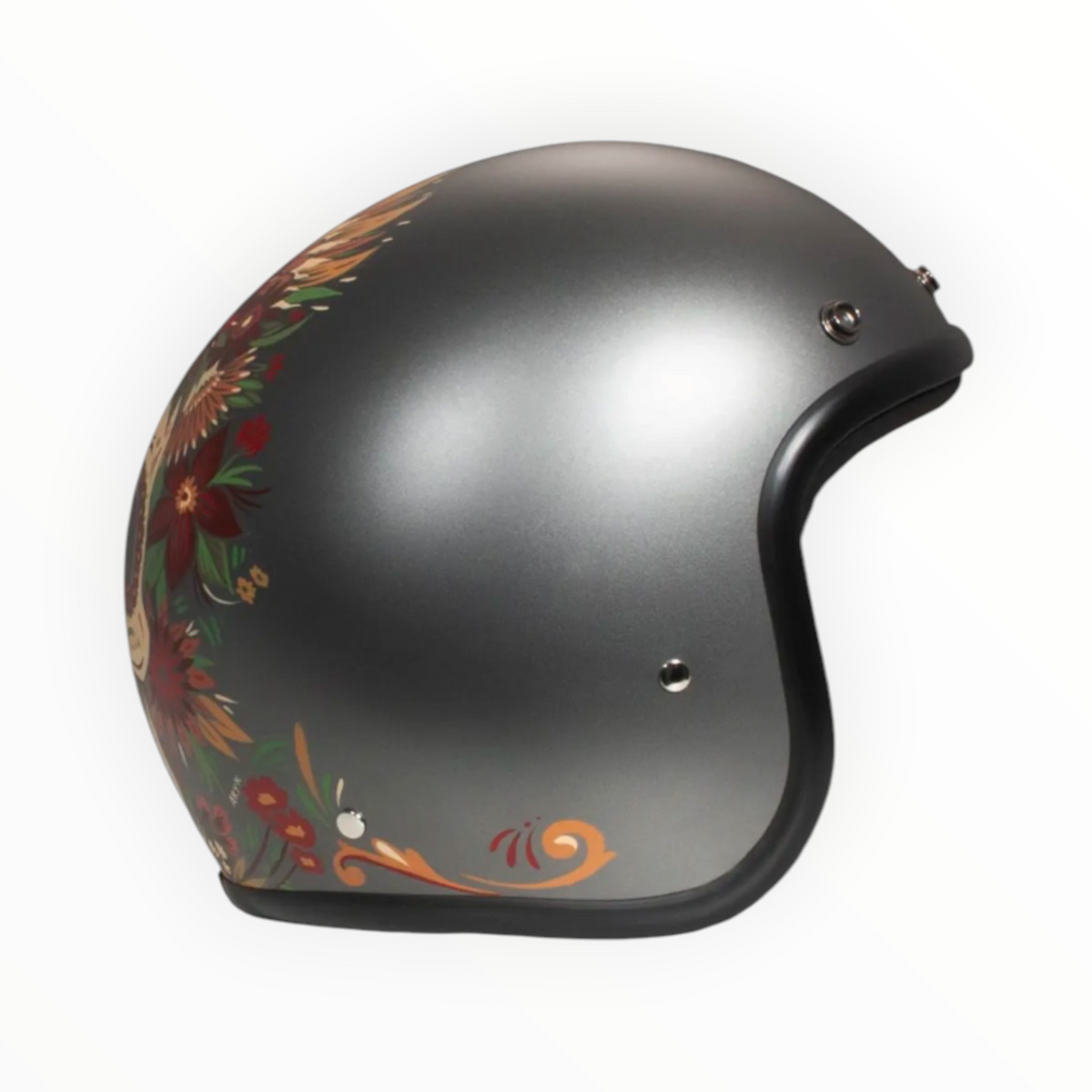 DMD ジェットヘルメット【RETROシリーズ】　”SKULL”  装飾品