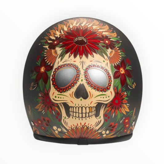 DMD ジェットヘルメット【RETROシリーズ】　”SKULL”  装飾品