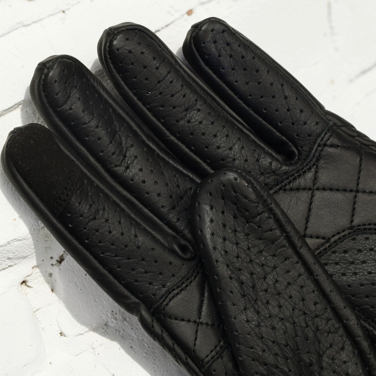 HOLYFREEDOM ホーリーフリーダム レザーグローブ "DALTON GREYGLOVES" 【グレー/ブラック】