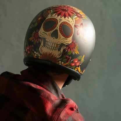 DMD ジェットヘルメット【RETROシリーズ】　”SKULL”  装飾品