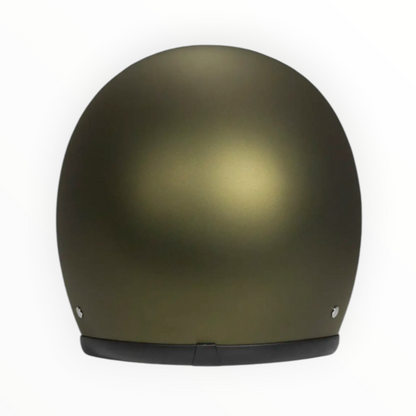 DMD ジェットヘルメット【RETROシリーズ】　”OLIVE GOLD”  装飾品