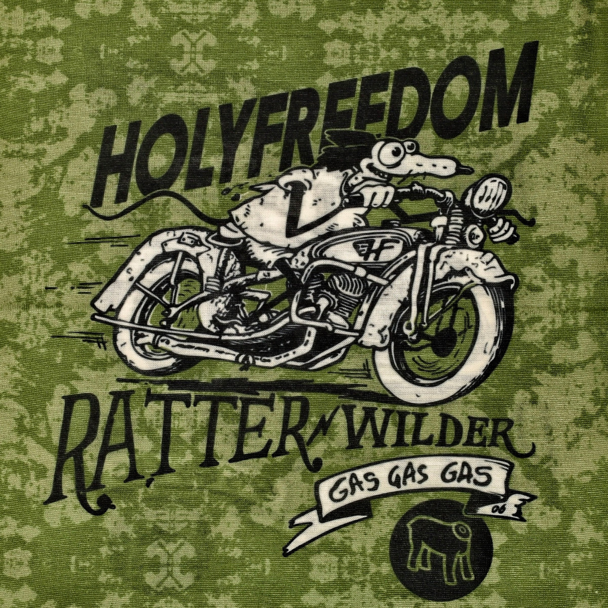 HOLYFREEDOM （ホーリーフリーダム）ネックチューブ "MULTI FUNCTION TUBULAR - MR RATTER WILDER Repreve 2110" 【Drykeeper】