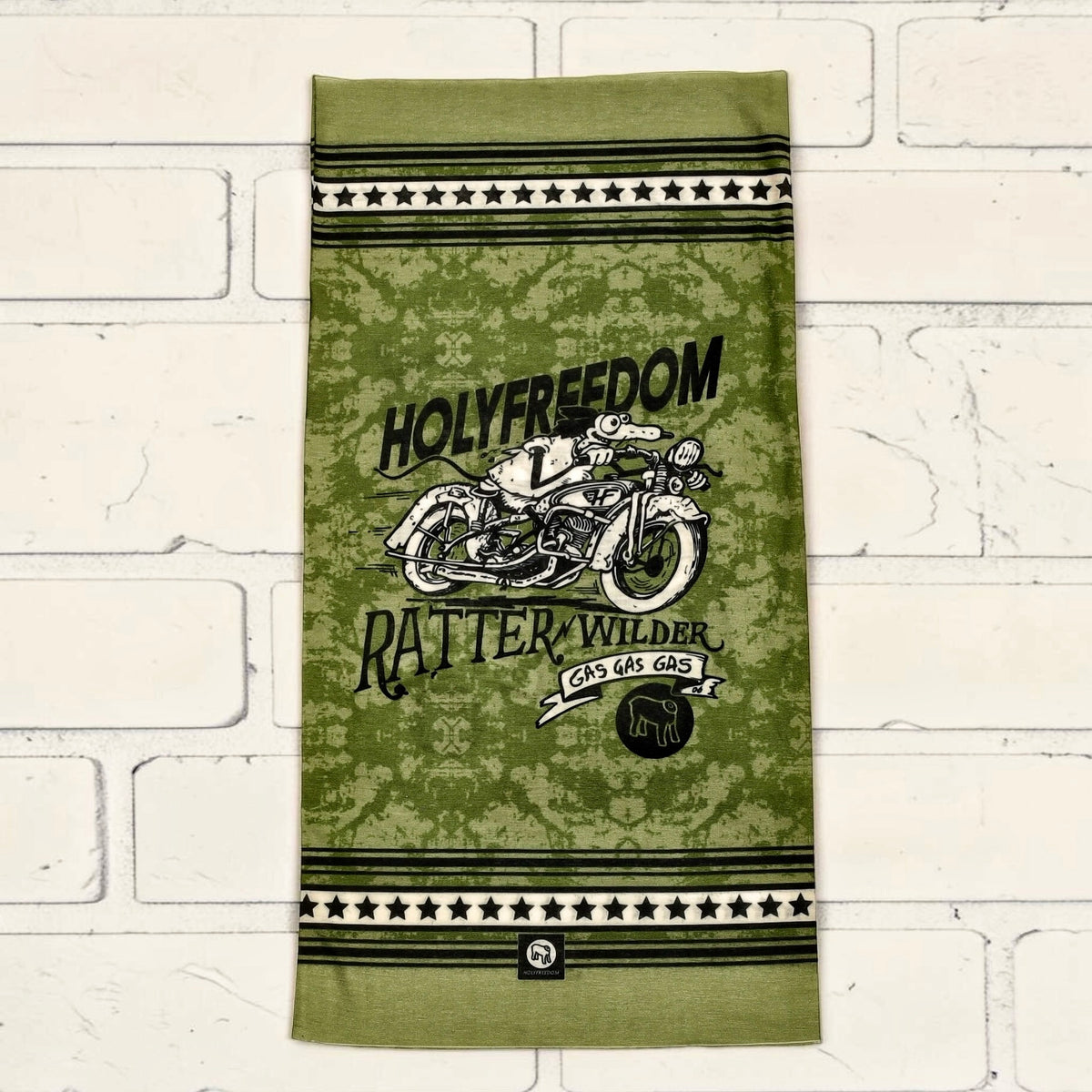 HOLYFREEDOM （ホーリーフリーダム）ネックチューブ "MULTI FUNCTION TUBULAR - MR RATTER WILDER Repreve 2110" 【Drykeeper】