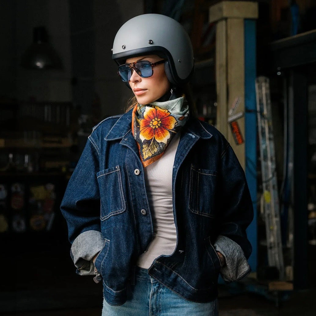 DMD ジェットヘルメット【RETROシリーズ】　”CIELO”  装飾品