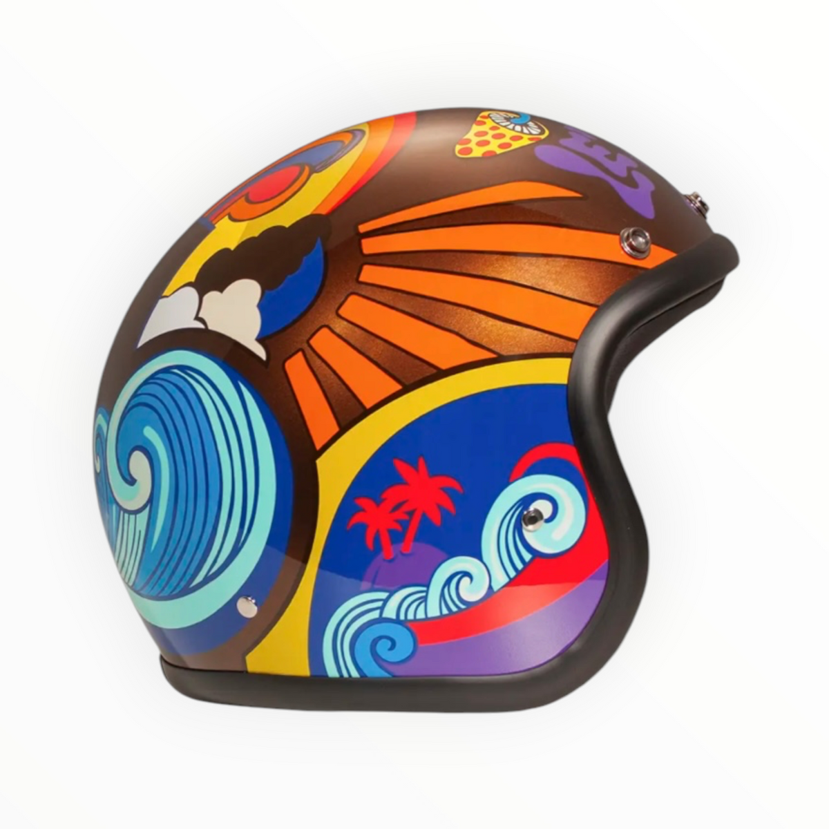 DMD ジェットヘルメット【RETROシリーズ】　”TRIP”  装飾品