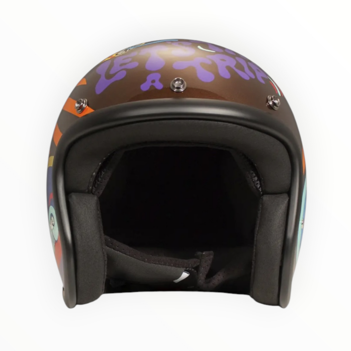 DMD ジェットヘルメット【RETROシリーズ】　”TRIP”  装飾品