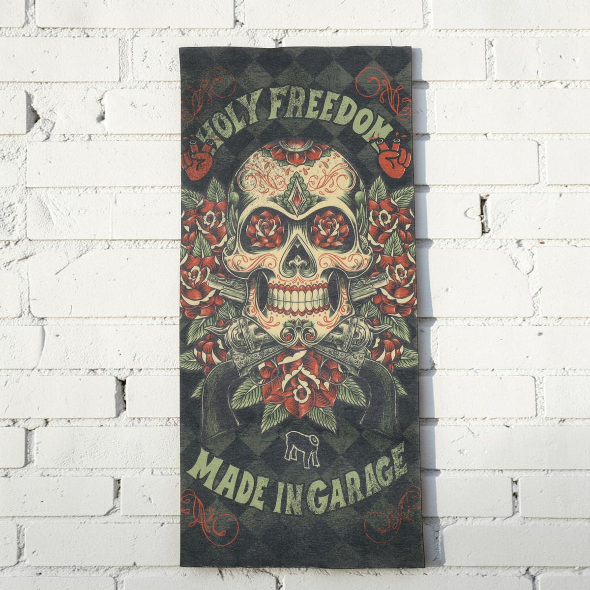 HOLYFREEDOM （ホーリーフリーダム）ネックチューブ "MULTI FUNCTION TUBULAR - LOS MUERTOS" 【Primaloft】