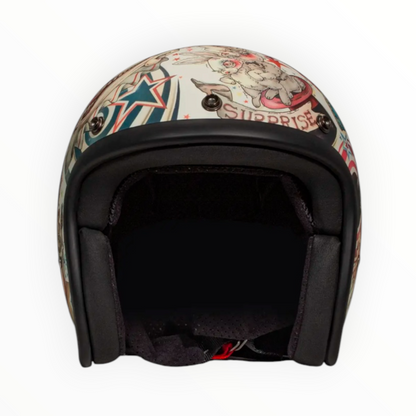 DMD ジェットヘルメット【RETROシリーズ】　”CIRCUS”  装飾品