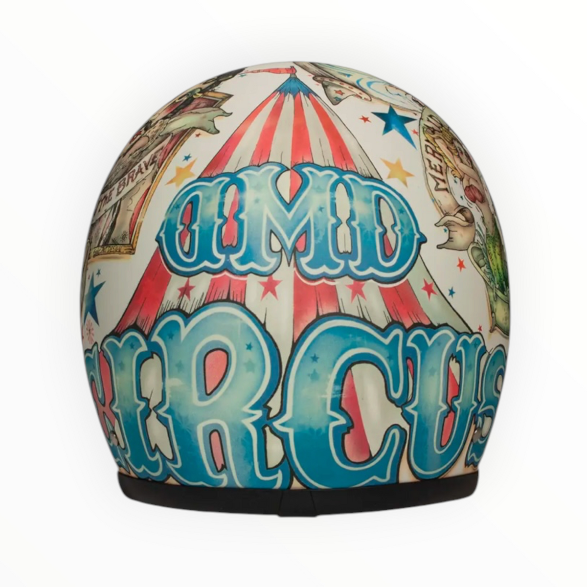 DMD ジェットヘルメット【RETROシリーズ】　”CIRCUS”  装飾品
